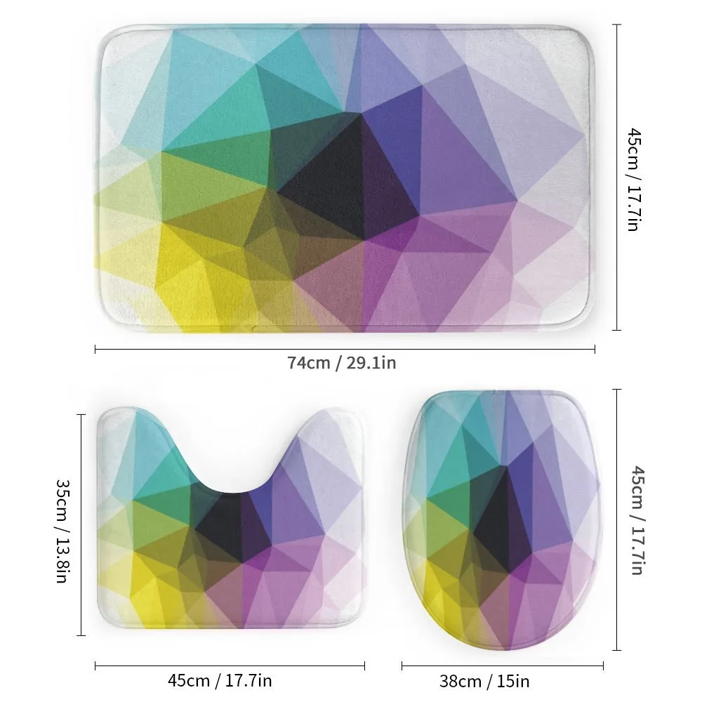 Triangles Color Shades — Detail 1