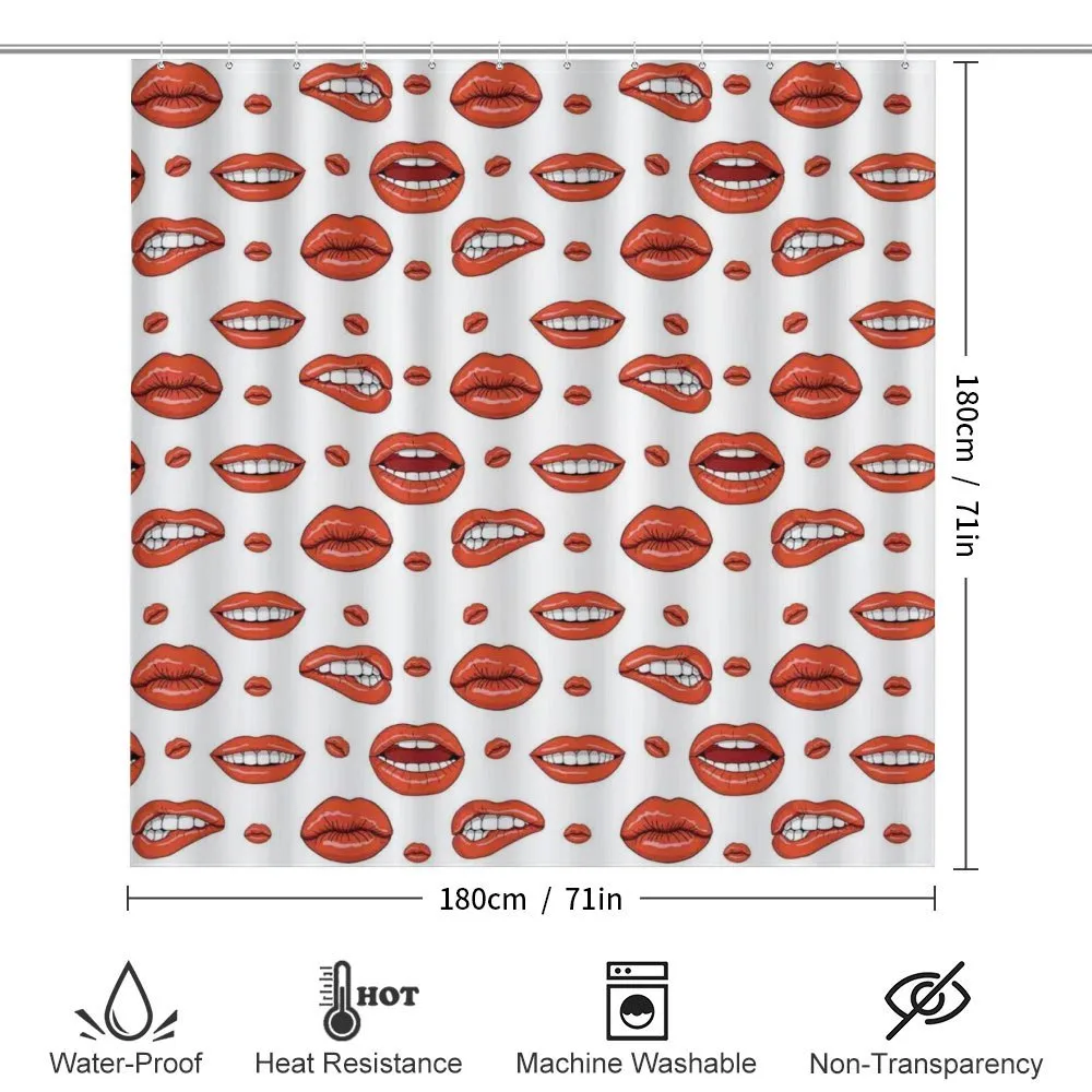 Woman Lips with Gestures — Detail 2