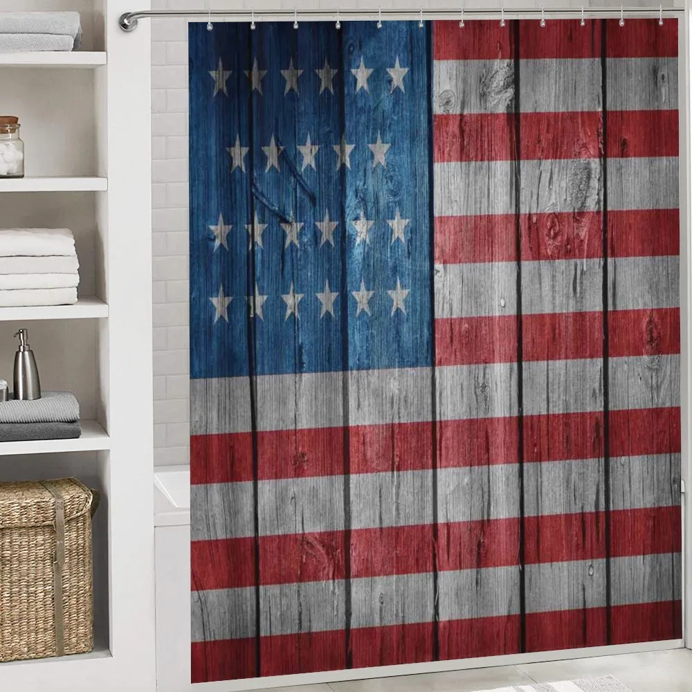 Worn Style American Flag — Detail 4