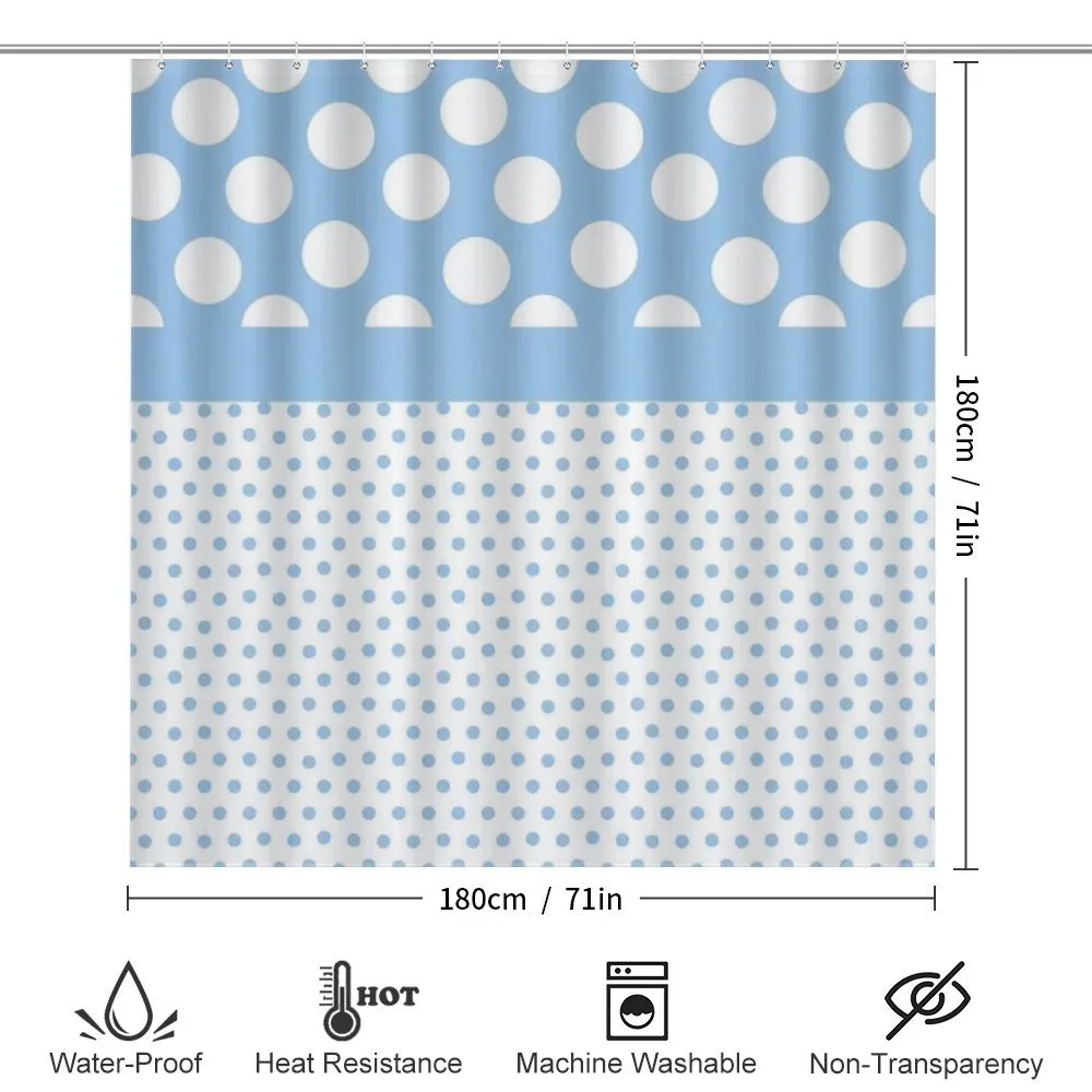 Baby Blue Polka Dots — Detail 2