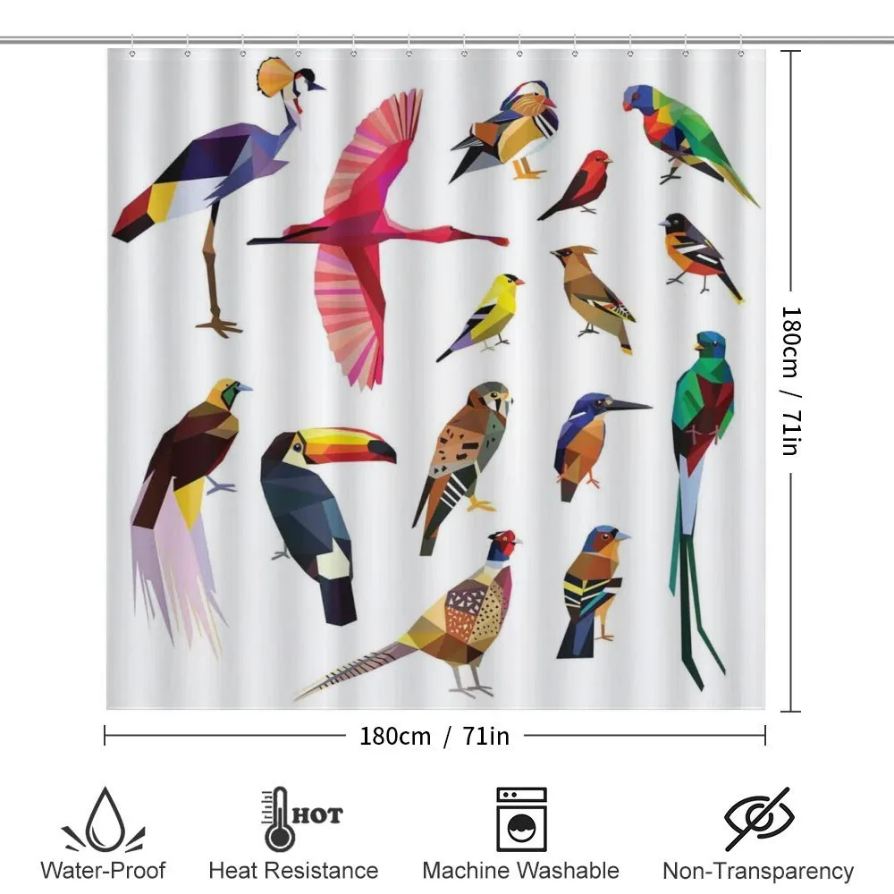 Bird Set Poly Design — Detail 2