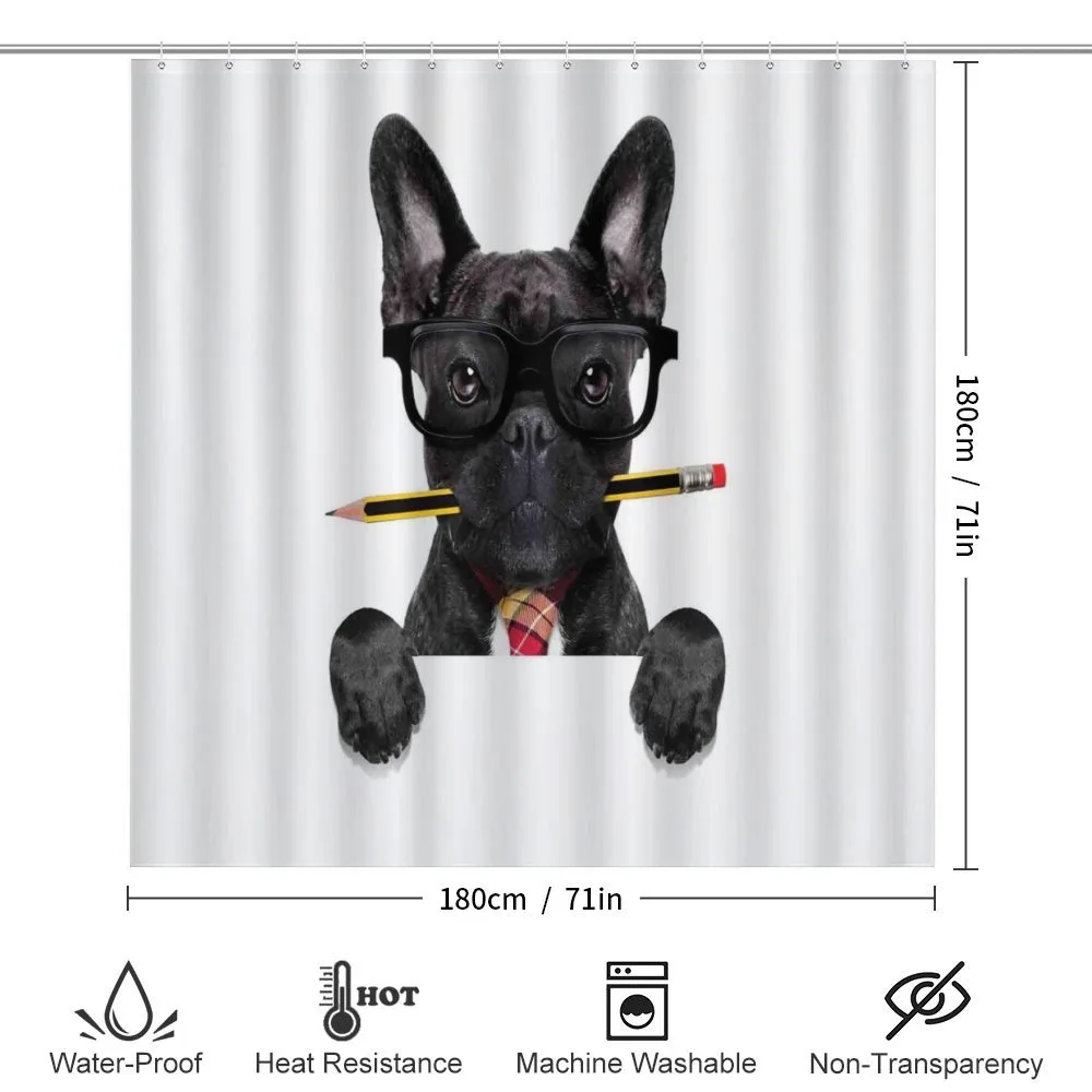 Businessman Dog Glasses — Detail 2