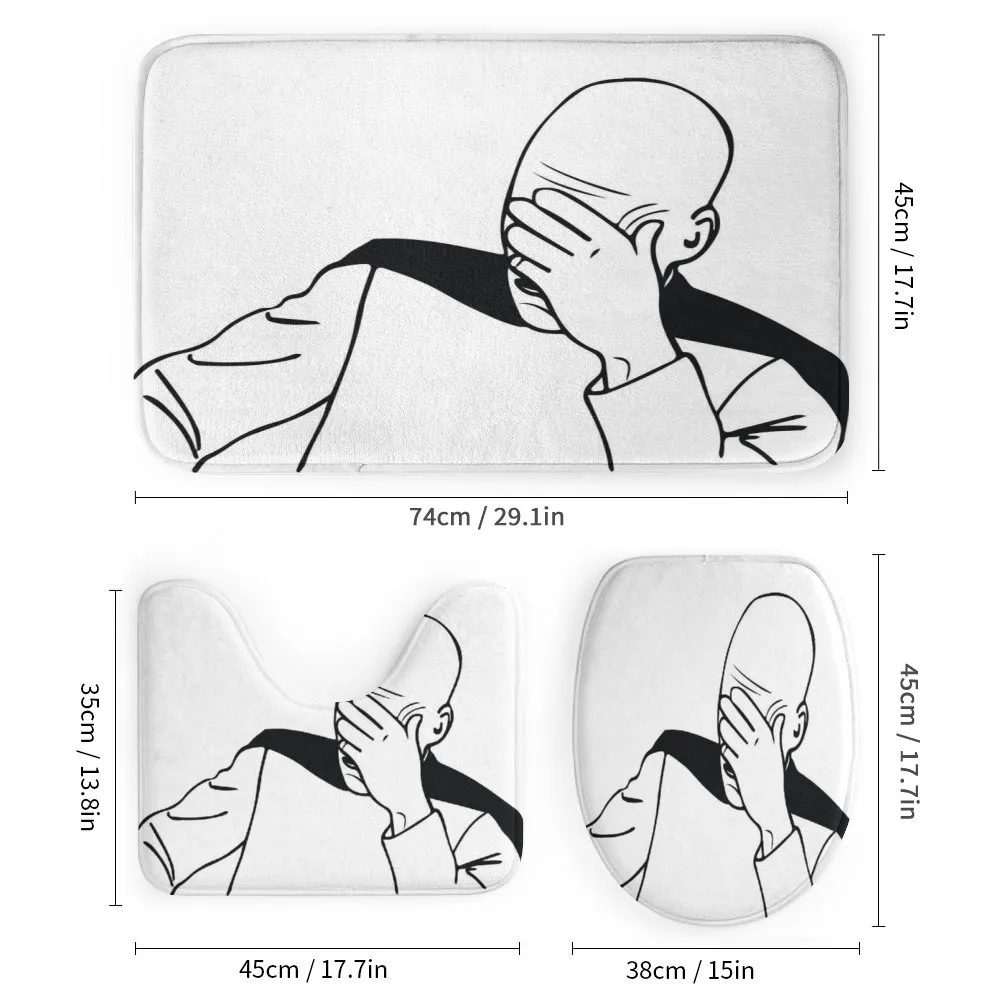 Captain Picard Face Palm — Detail 1