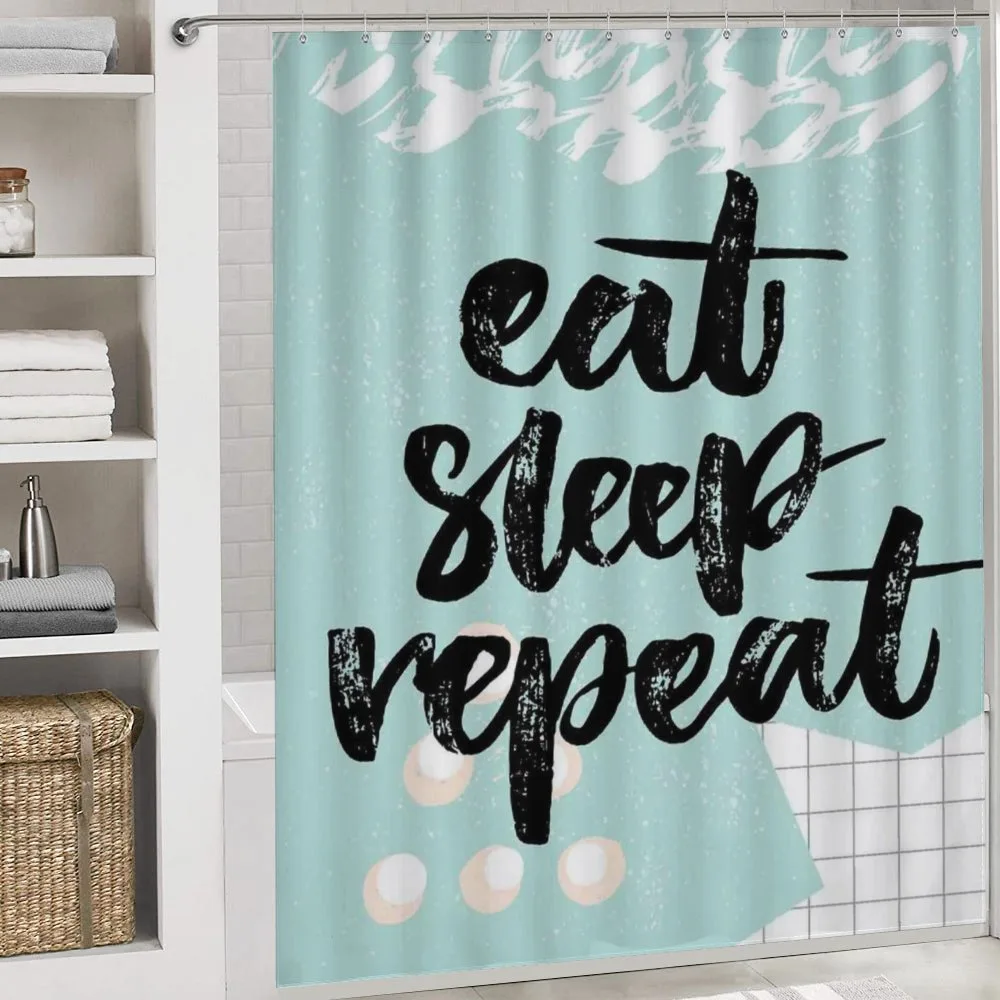 Eat Sleep Repeat Lettering — Detail 4