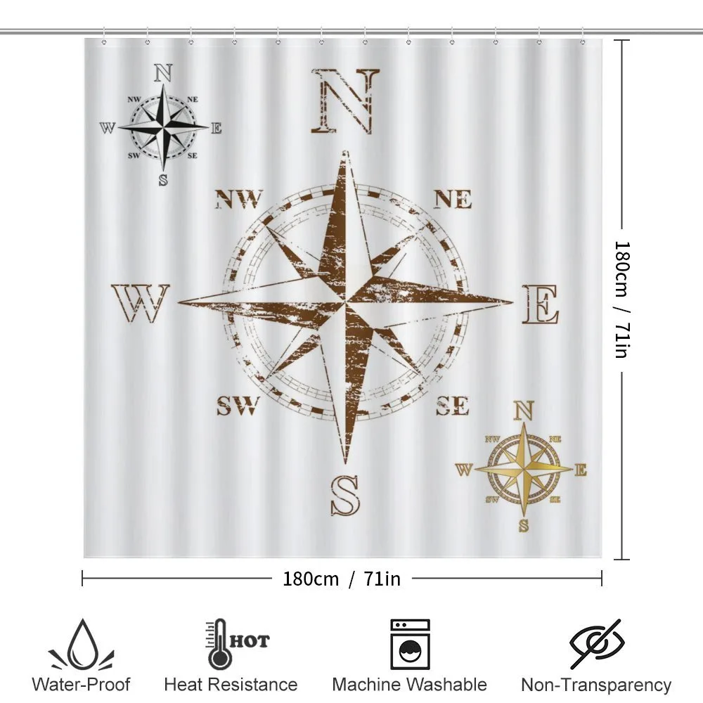 Faded Windrose Sailing — Detail 2