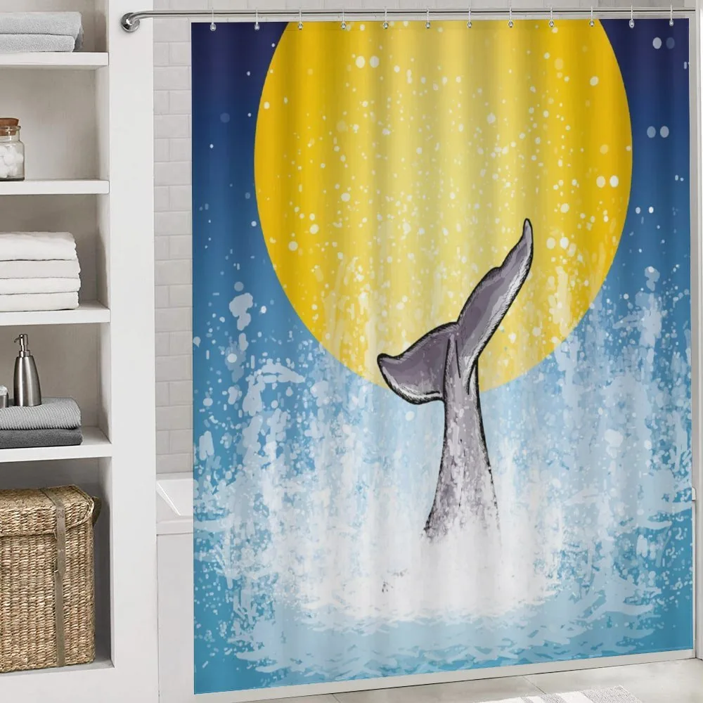 Fish Tail Ocean Full Moon — Detail 4