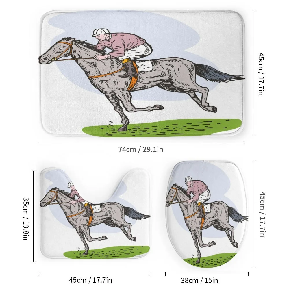 Horse Racing Sketch — Detail 1
