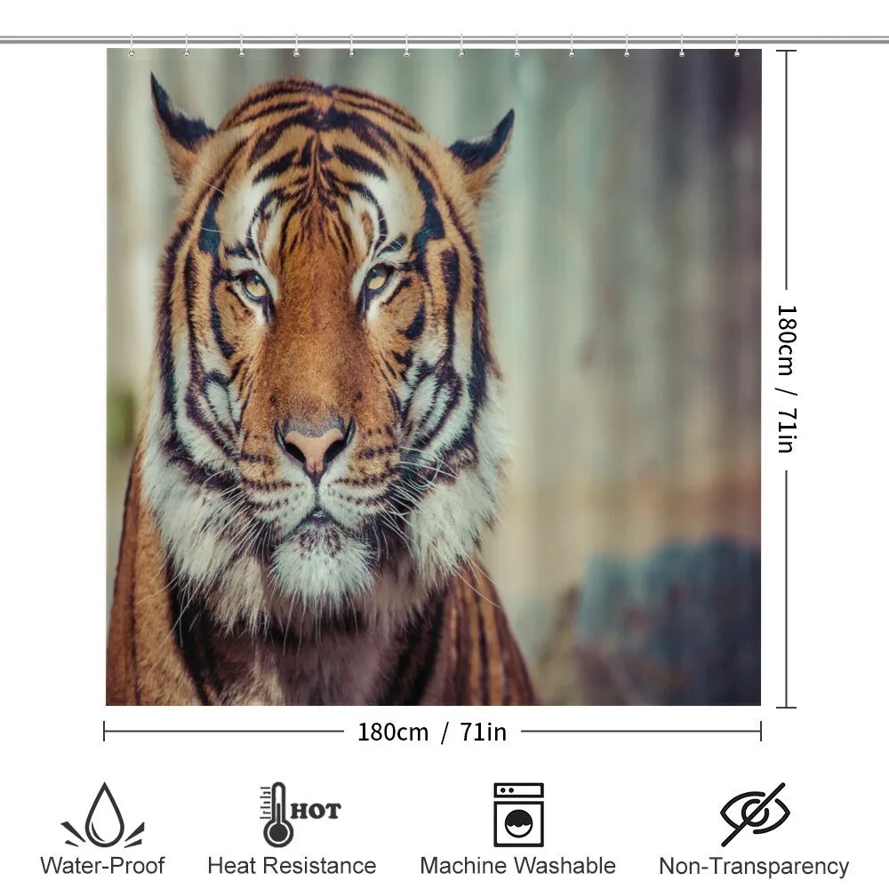 Large Calm Wild Cat Blur — Detail 2
