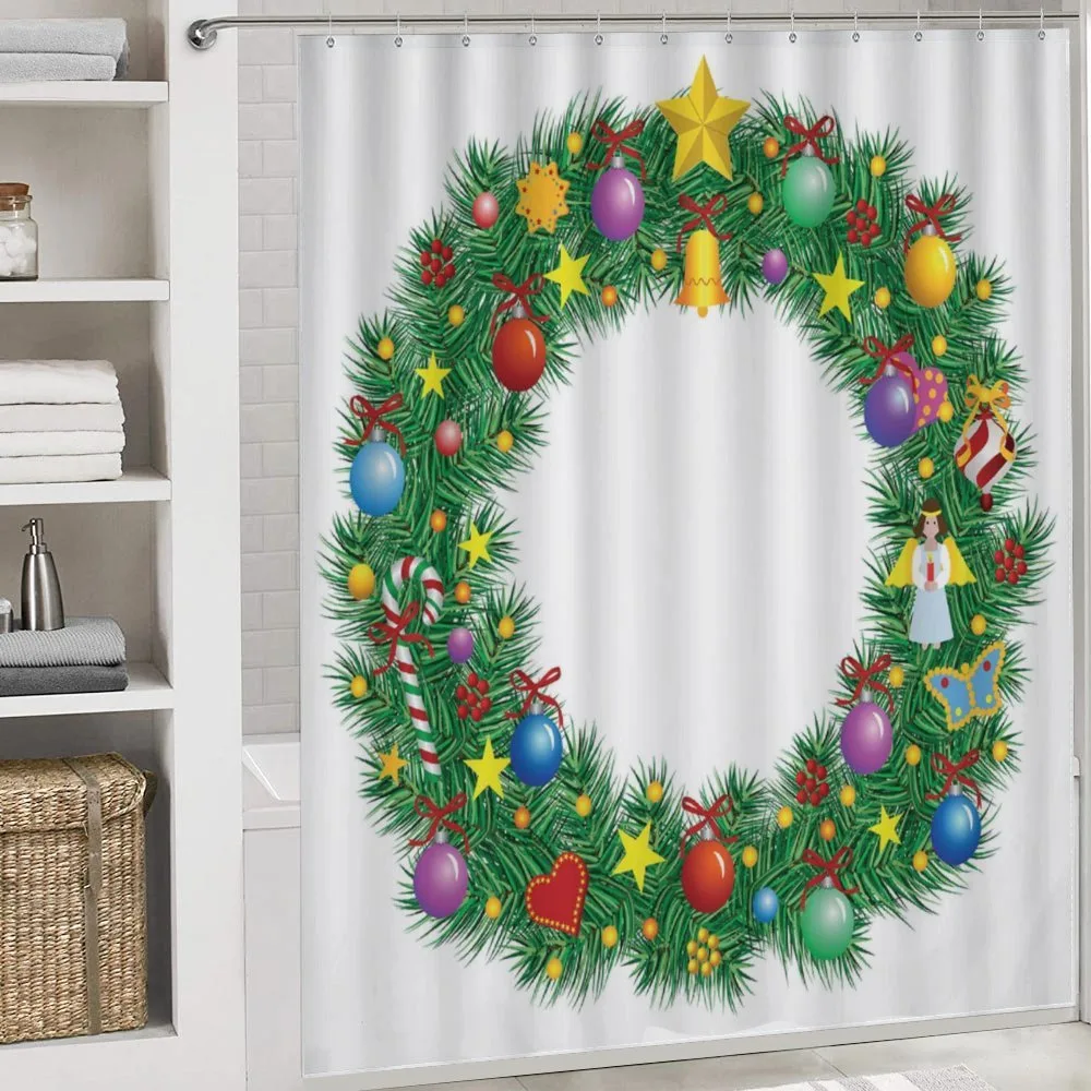 Letter O Xmas Wreath — Detail 4