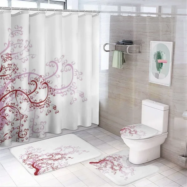 Magnolia Art on a shower curtain