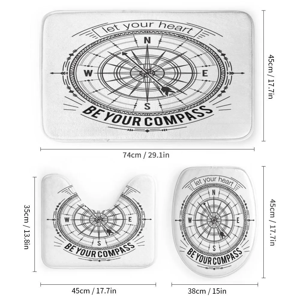 Monochrome Compass — Detail 1