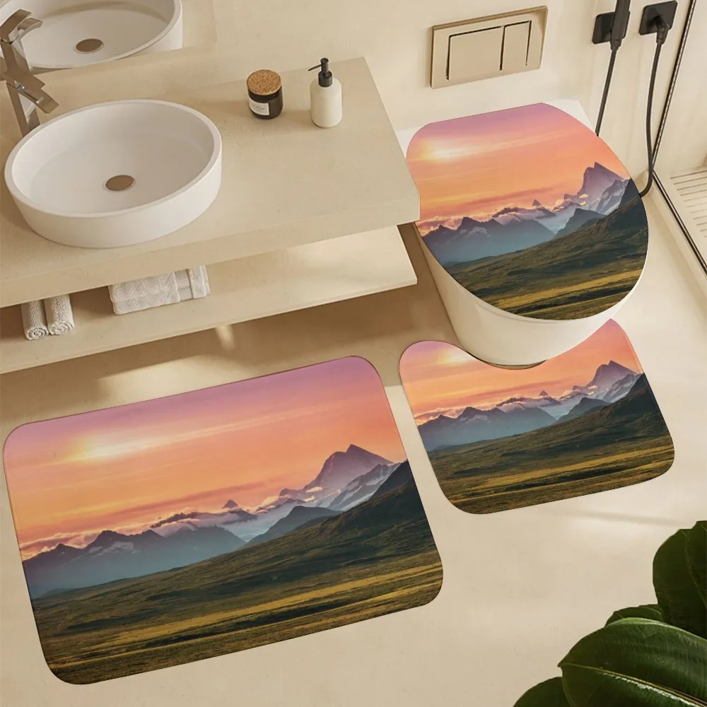 Mountains and Sunset — Detail 5
