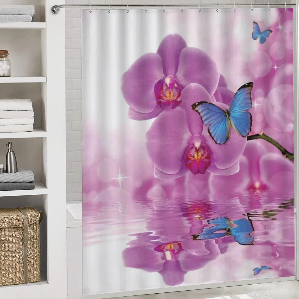 Orchid Bloom on Water — Detail 4