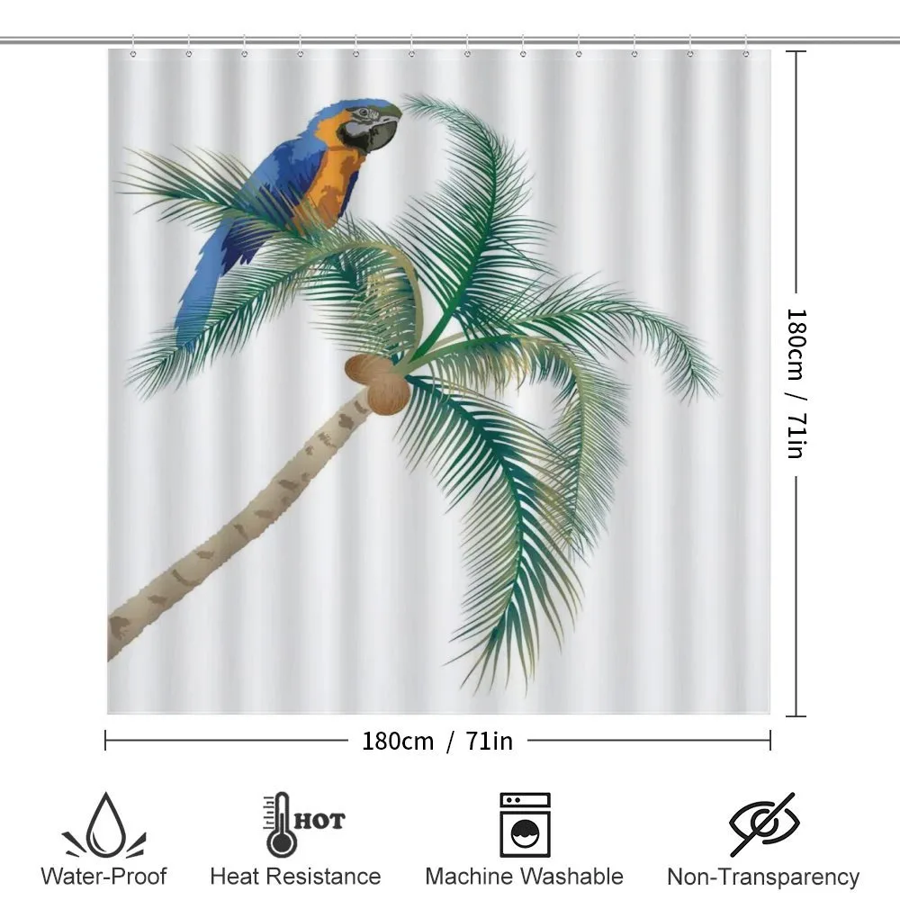 Parrot Coconut Palms — Detail 2