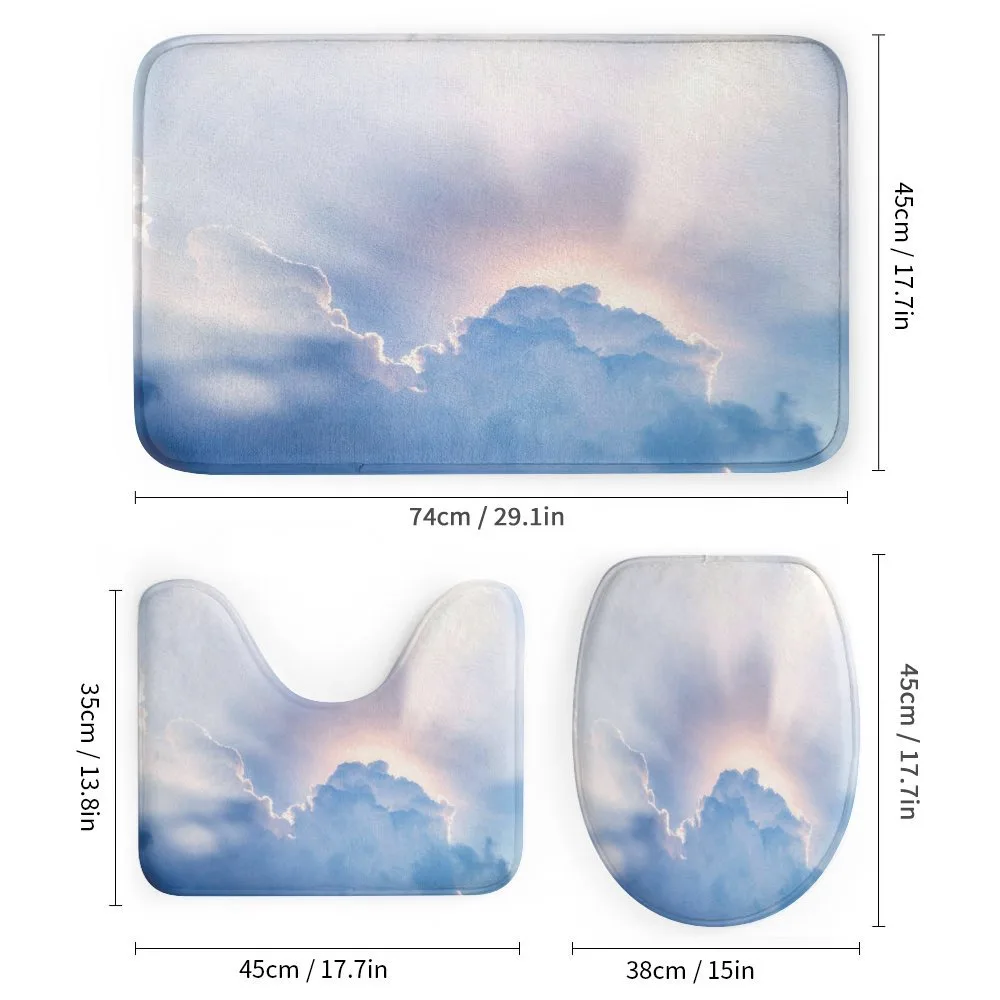Sunbeam and Fluffy Clouds — Detail 1