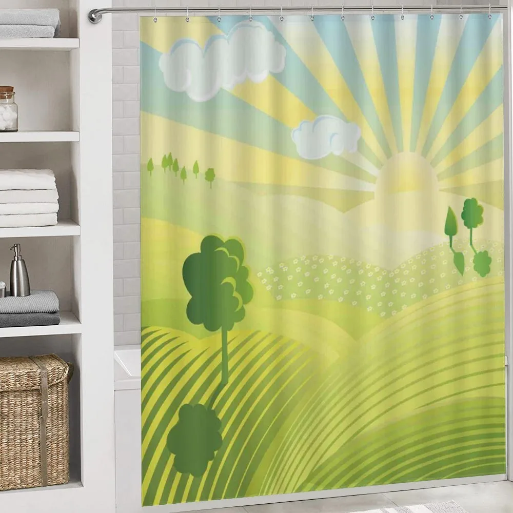 Sunshine Lightens Hills — Detail 4