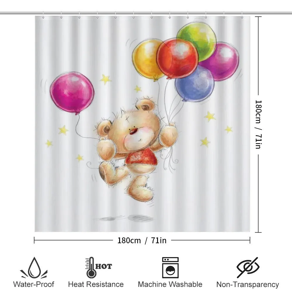 Teddy Bear with Baloon — Detail 2