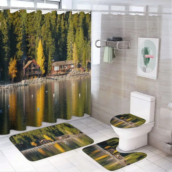 Carnelian Bay Photo on a shower curtain