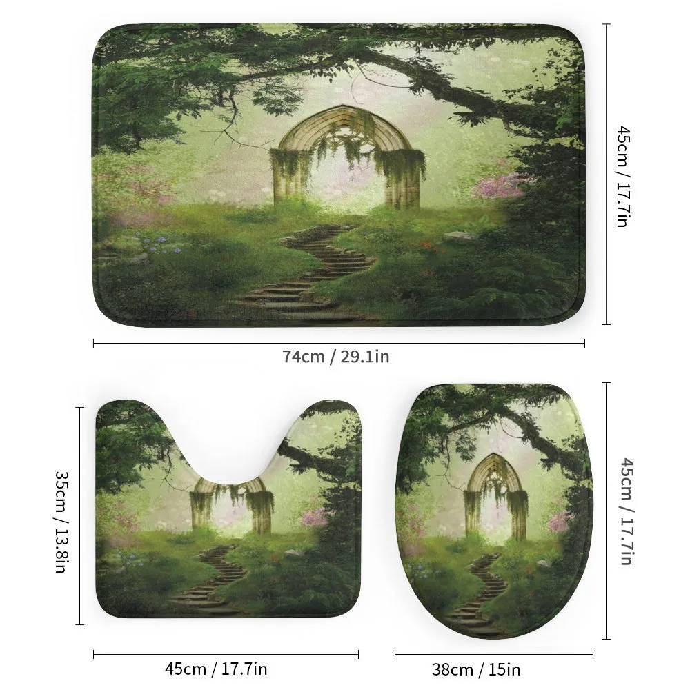 Fantasy Gate in Forest — Detail 1