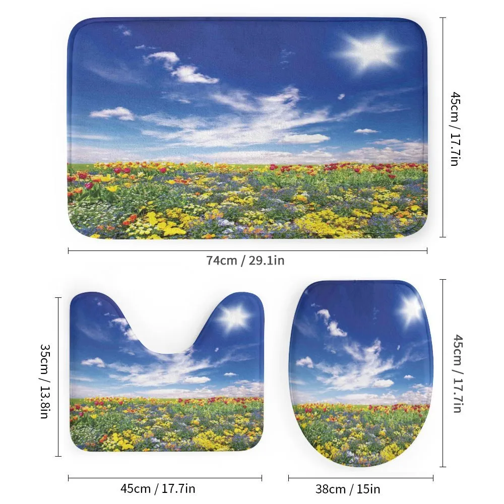 Flowers Cloudy Sky — Detail 1