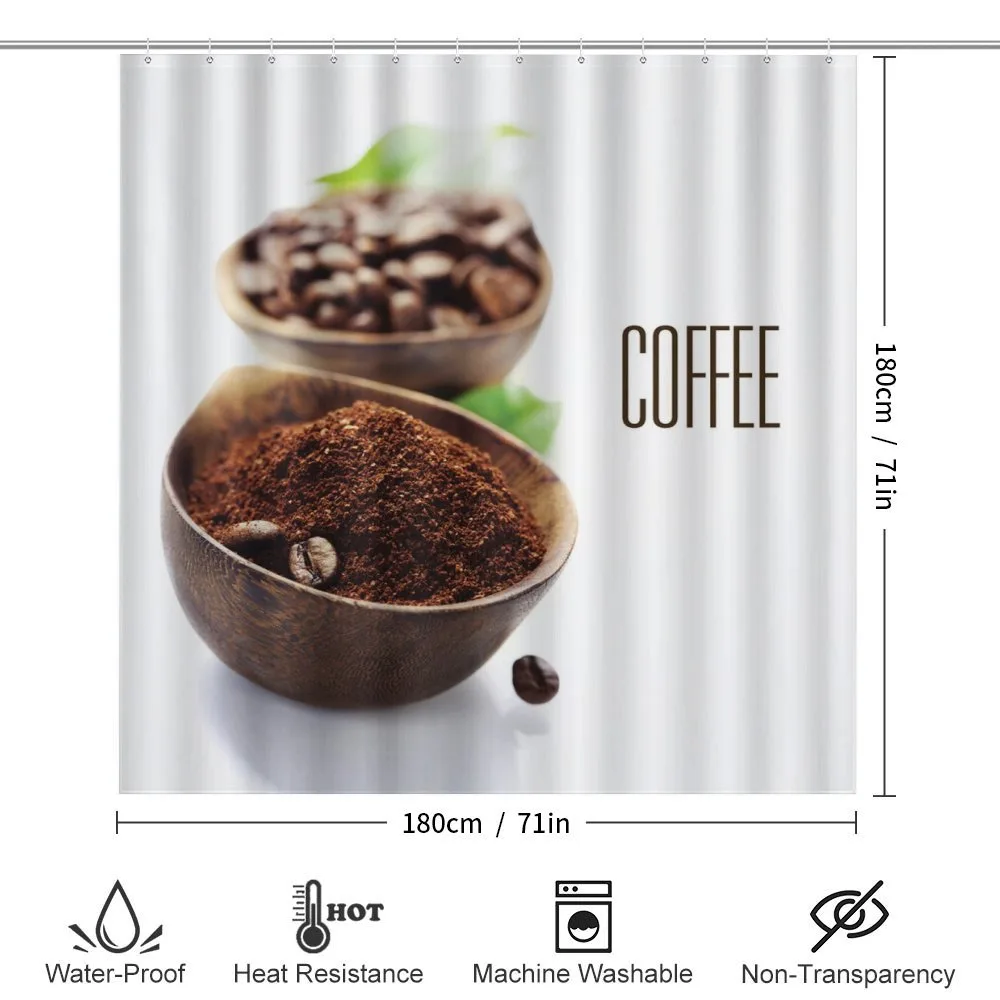 Ground Coffe Wooden Bowl — Detail 2