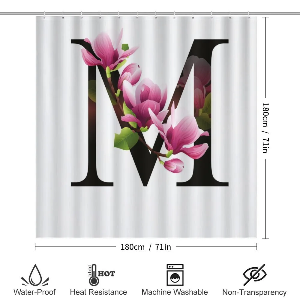 M with Magnolia Floral — Detail 2