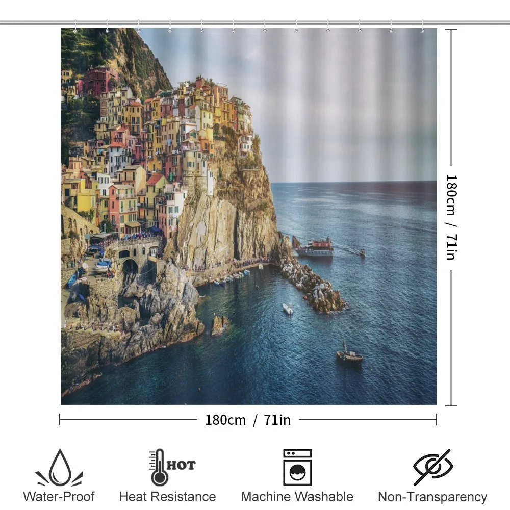 Manarola Village Panorama — Detail 2