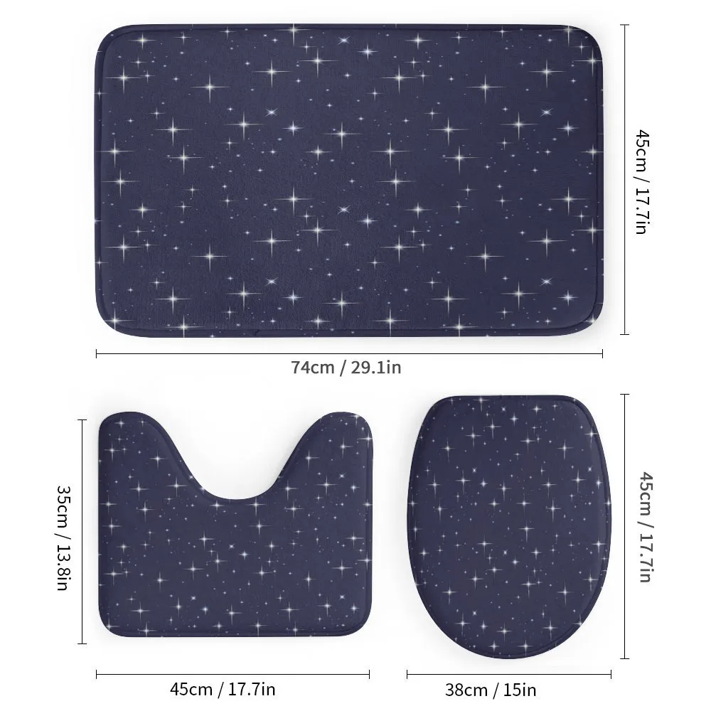Night Skyline with Stars — Detail 1