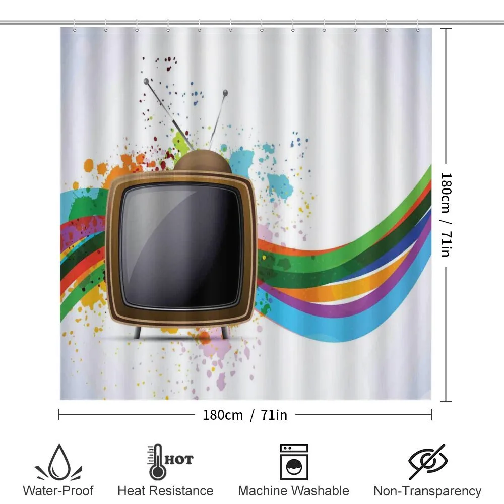 Old TV Color Splash — Detail 2