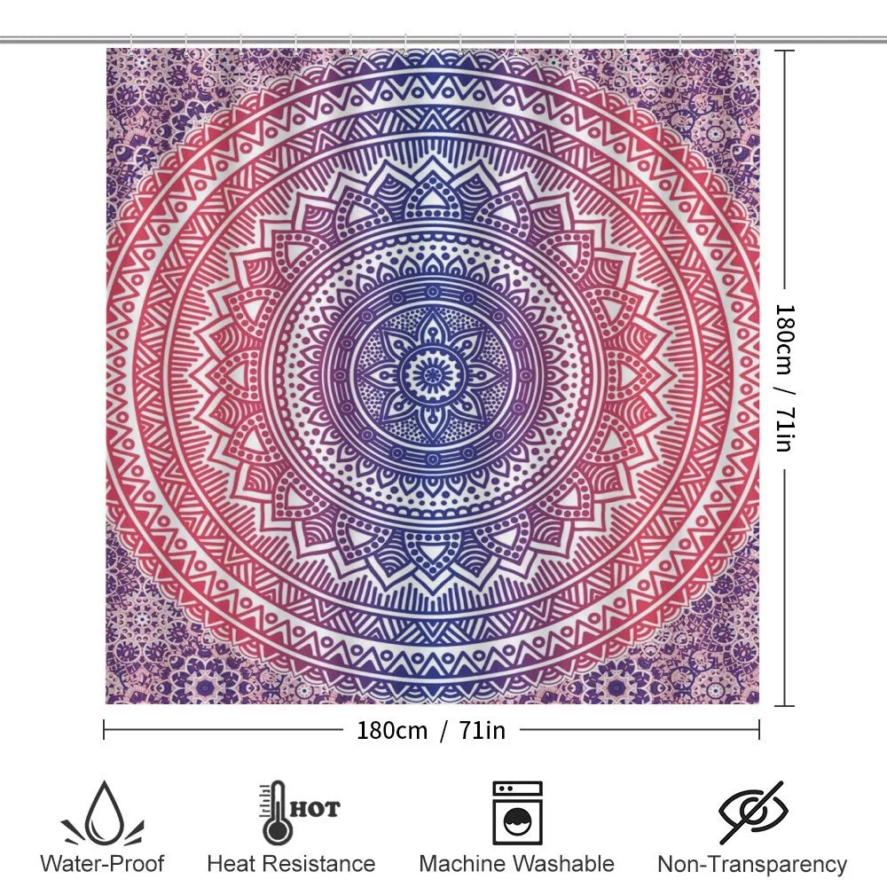 Ombre Mandala — Detail 2