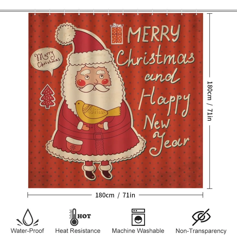 Santa and Yellow Bird — Detail 2