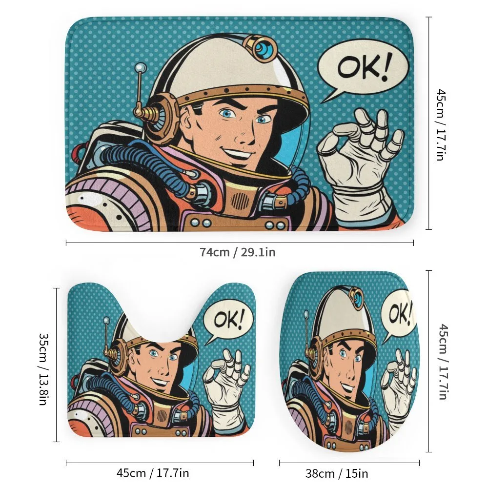 Space Man Gesturing — Detail 1