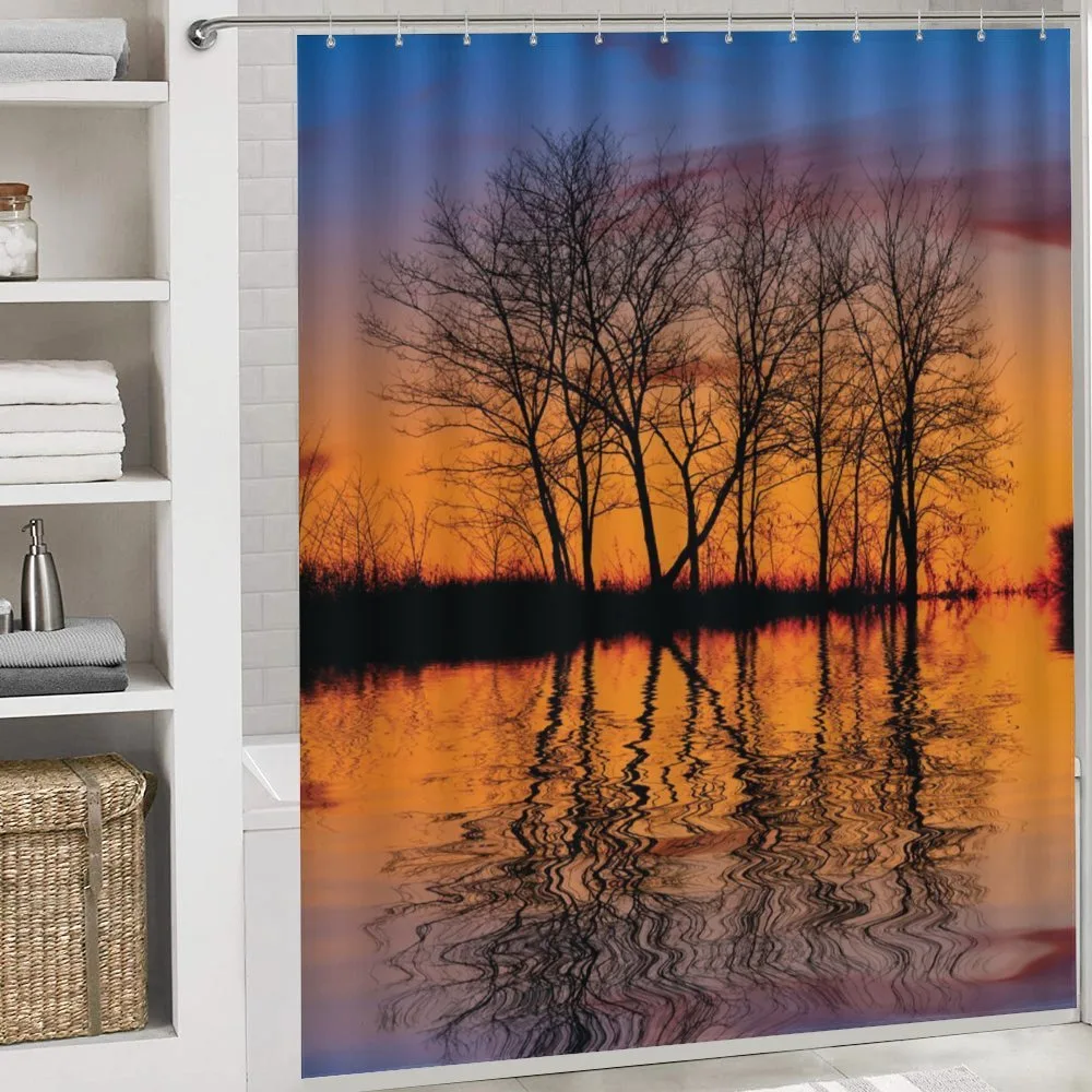 Sunset by Lake View — Detail 4