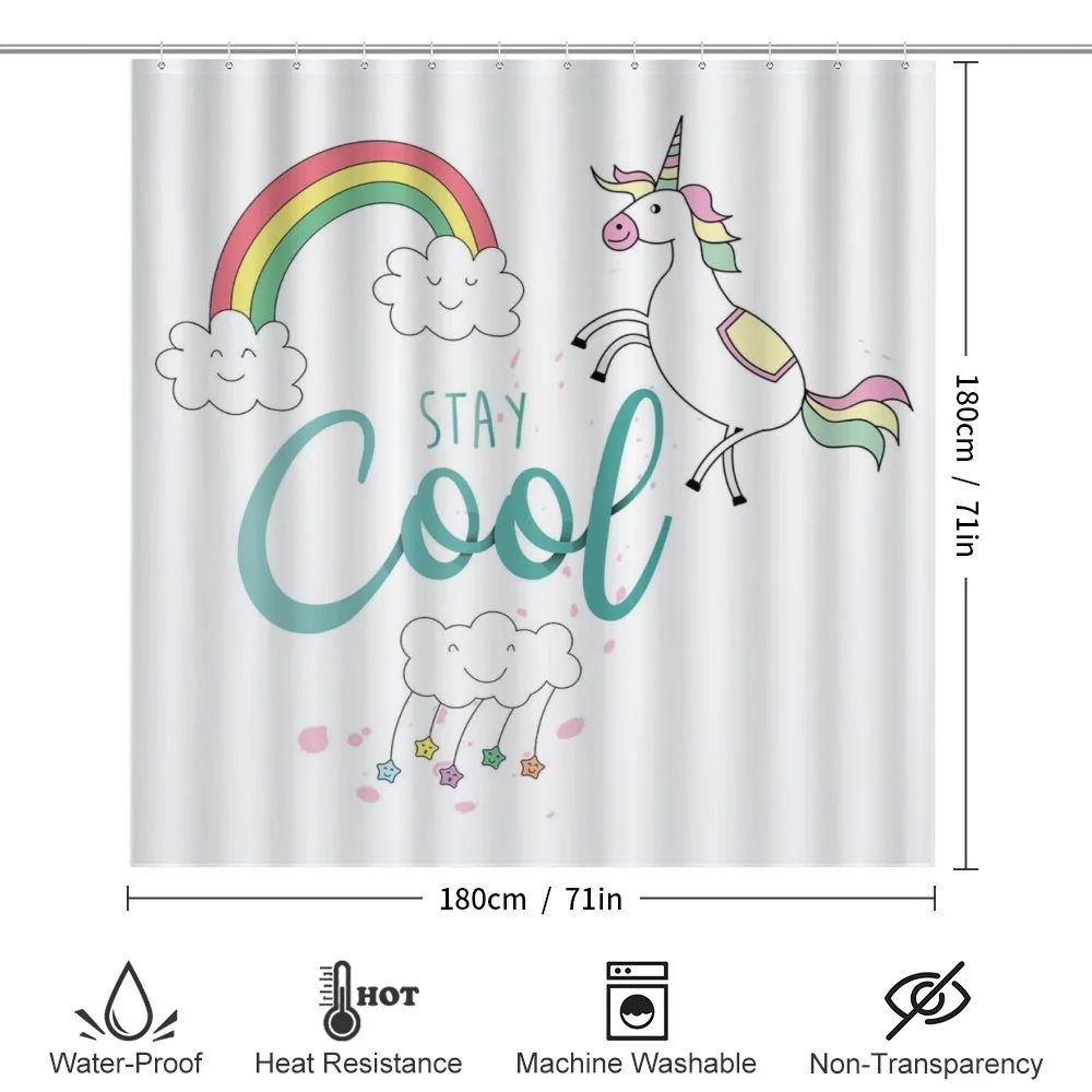Unicorn Rainbow and Cloud — Detail 2