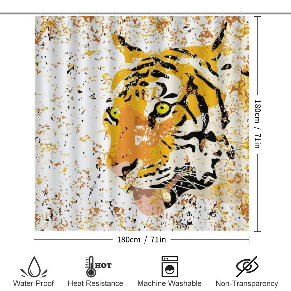 Vector Wildlife Tiger — Detail 2