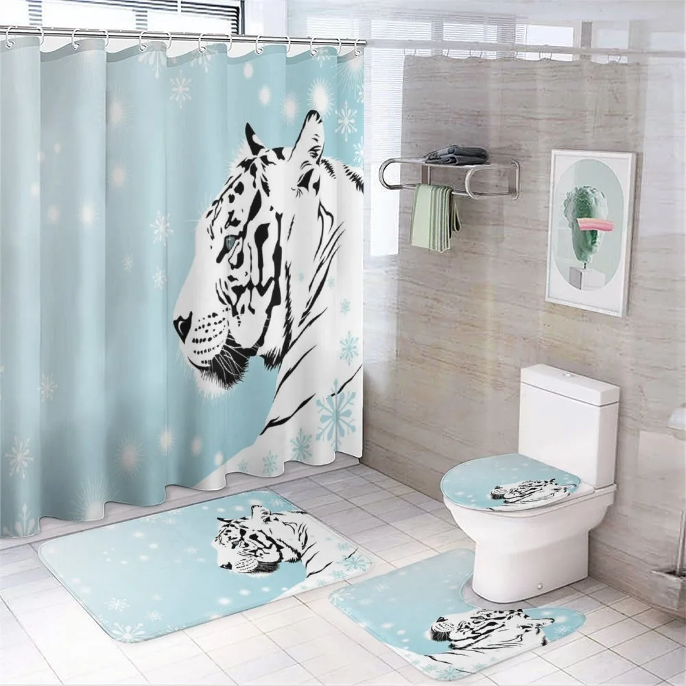 White Beast on Snowy Land — Your design