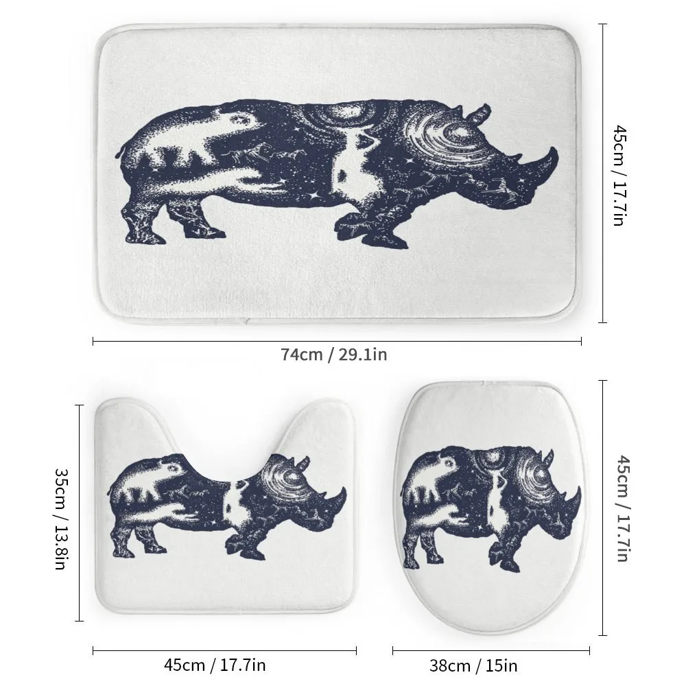 Woman and Animal Motifs Spots — Detail 1