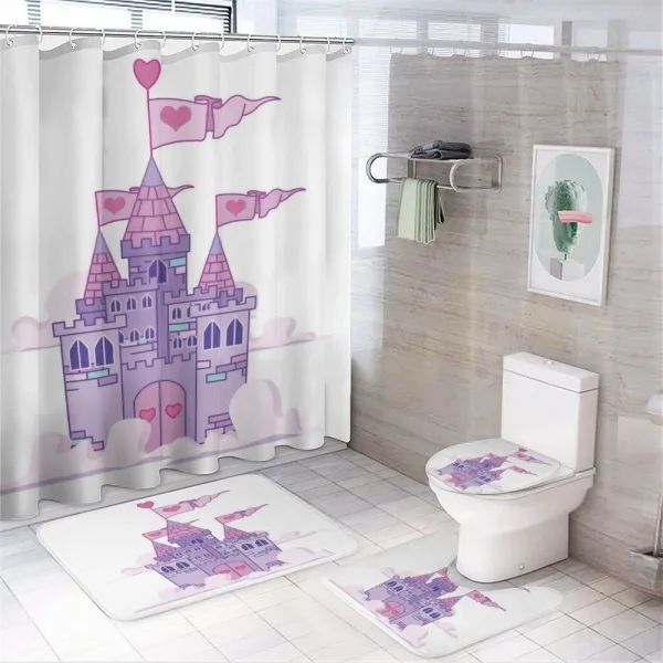 Wonder Tale Princess Sky on a shower curtain