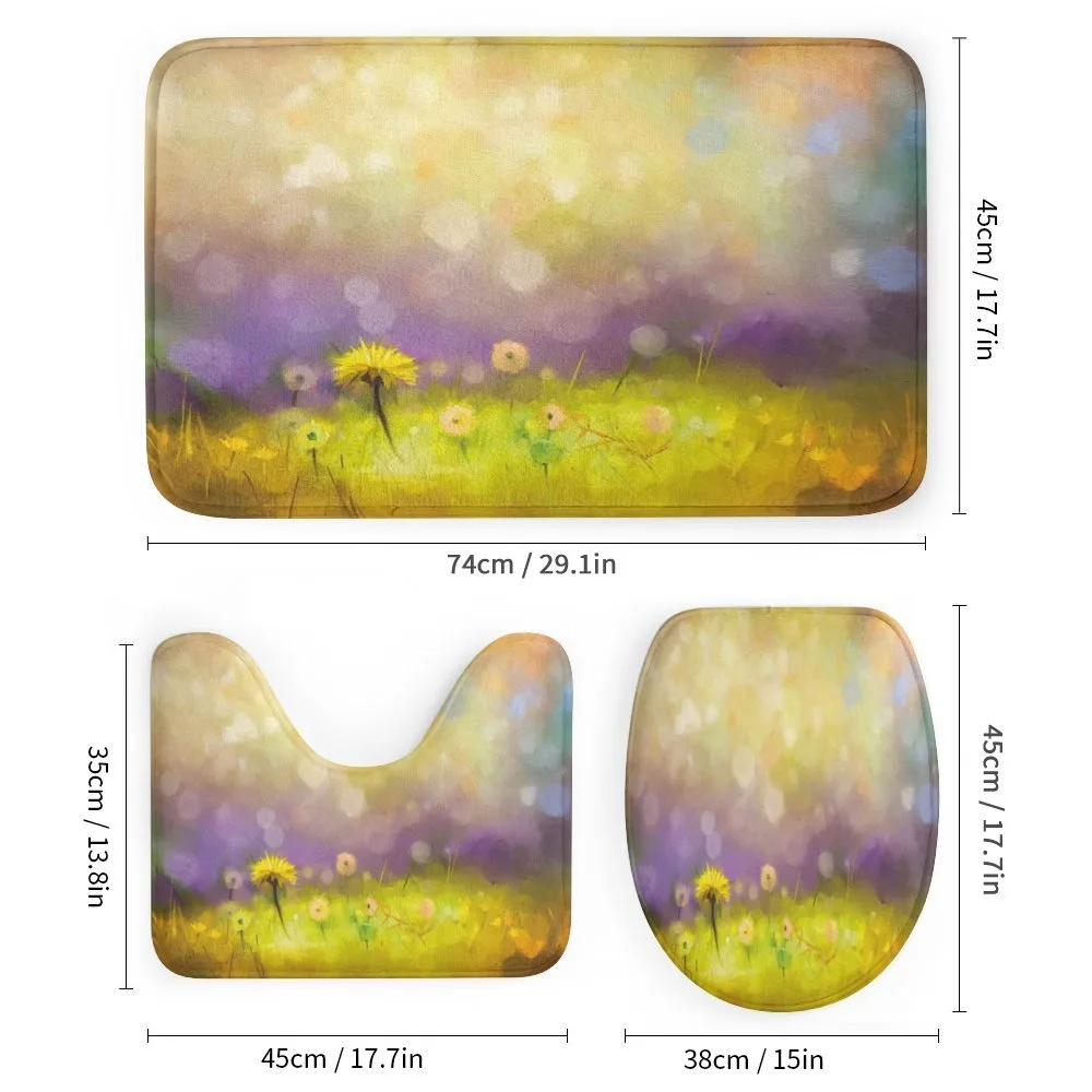 Yellow Dandelion Field — Detail 1