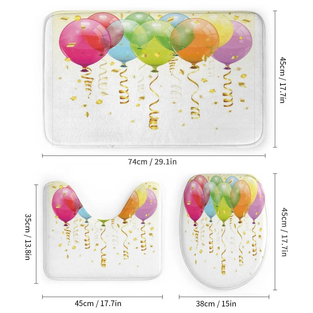 3D Balloons Rain — Detail 1