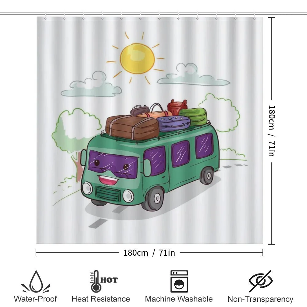 Bus Filled with Luggage — Detail 2