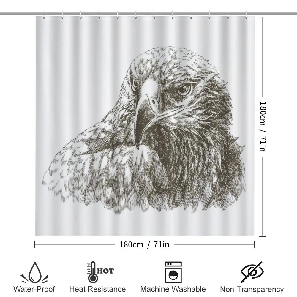 Eagle Wildlife Art — Detail 2