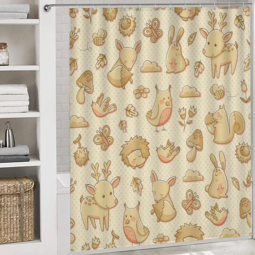 Forest Animals Polka Dots — Detail 4