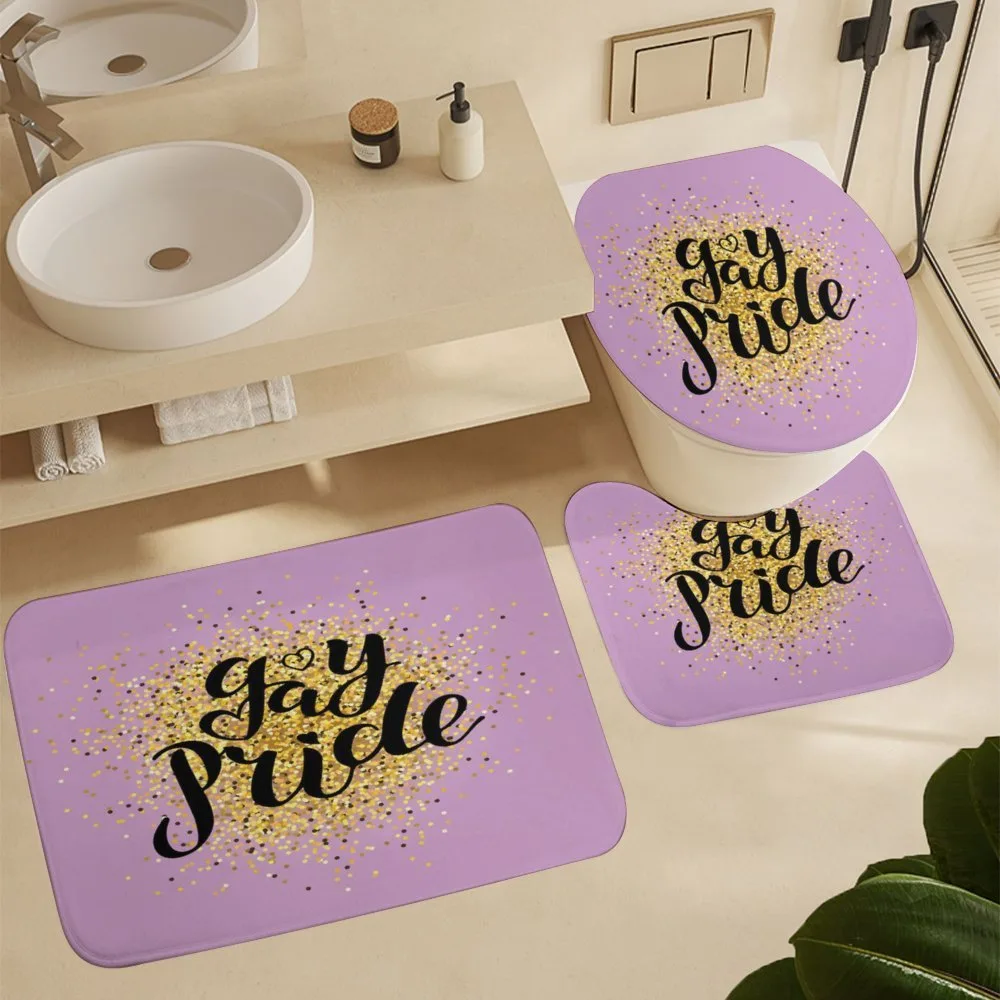 Gay Pride Dots on Lilac — Detail 5