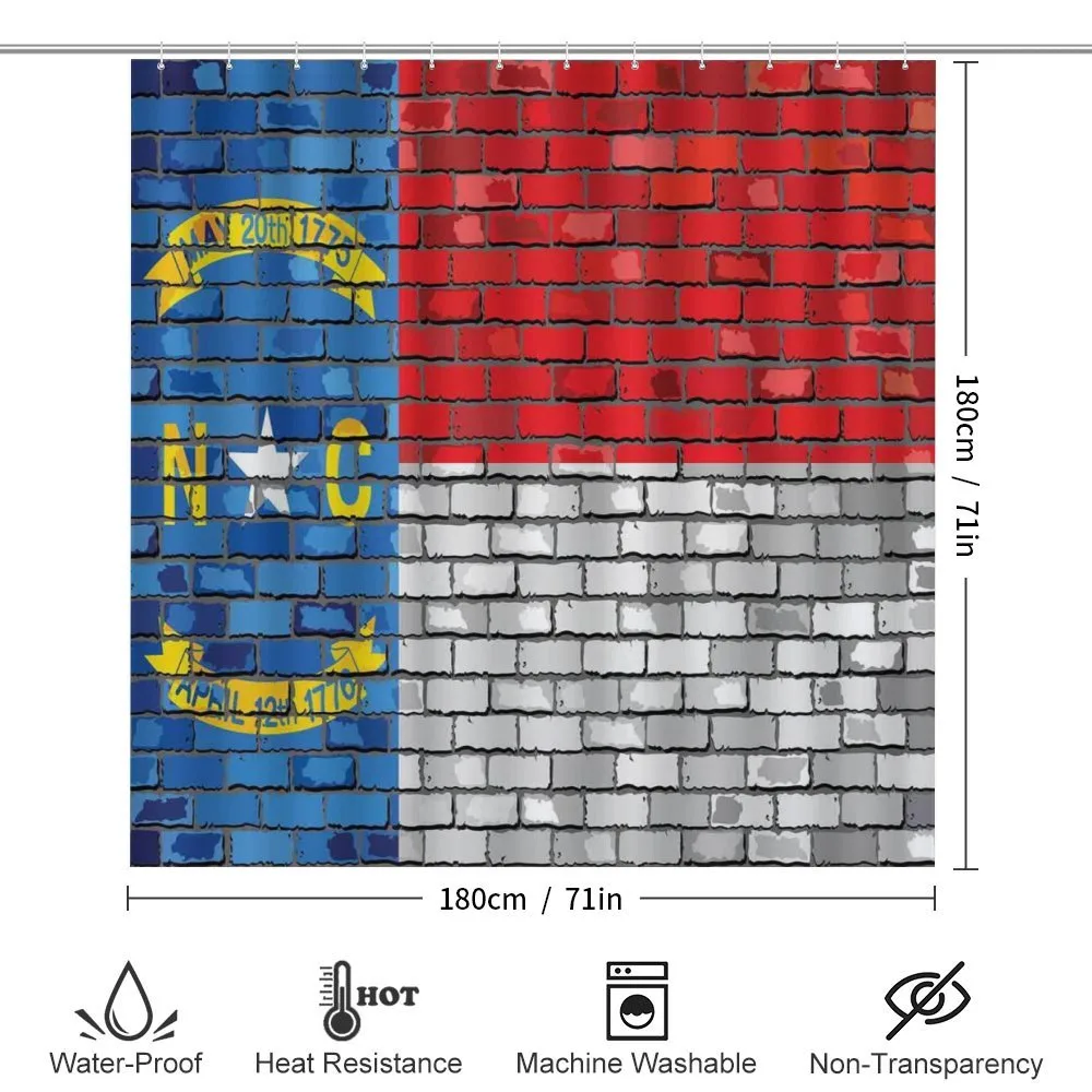 North Carolina Brick Wall — Detail 2