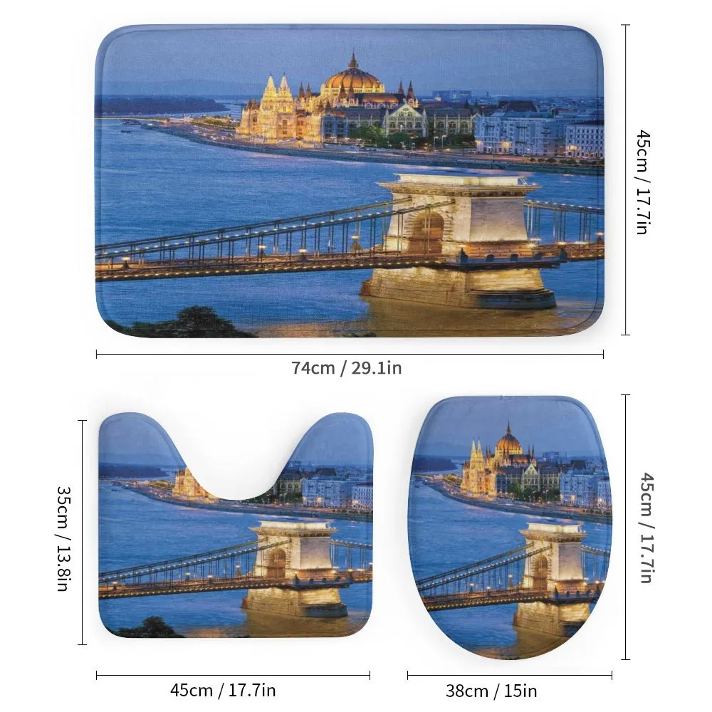River of Budapest Bridge — Detail 1