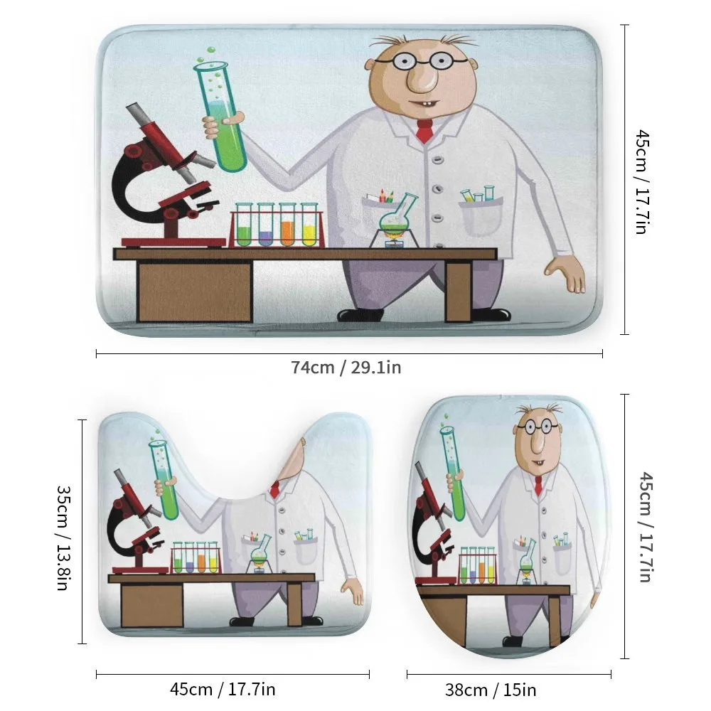 Scientist Chemist Test Tubes — Detail 1