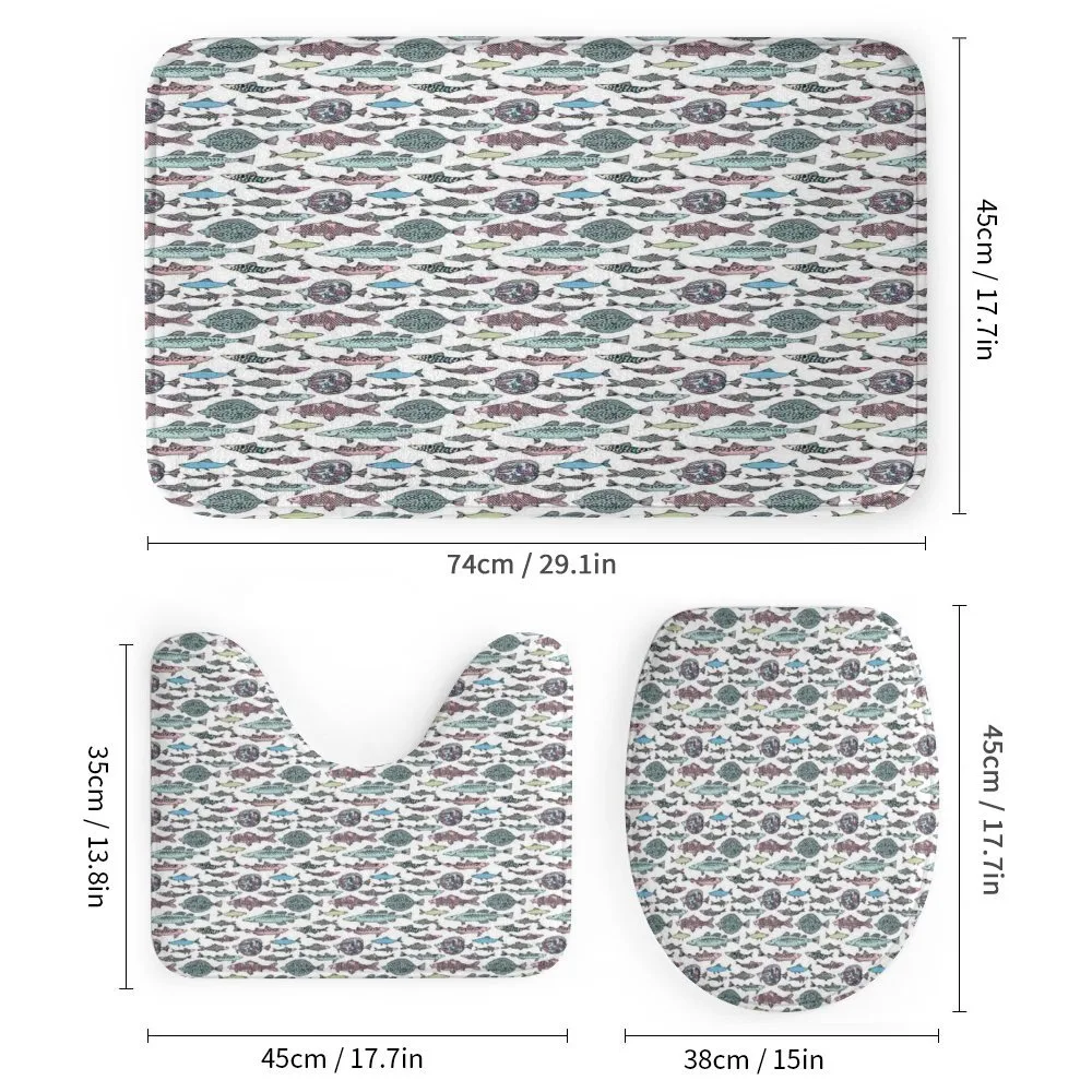 Seafood Cuisine Pattern — Detail 1
