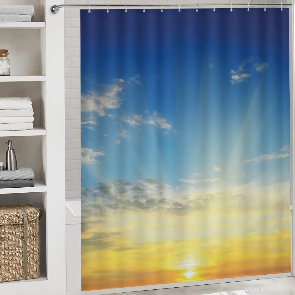 Sun Rays Above Horizon — Detail 4