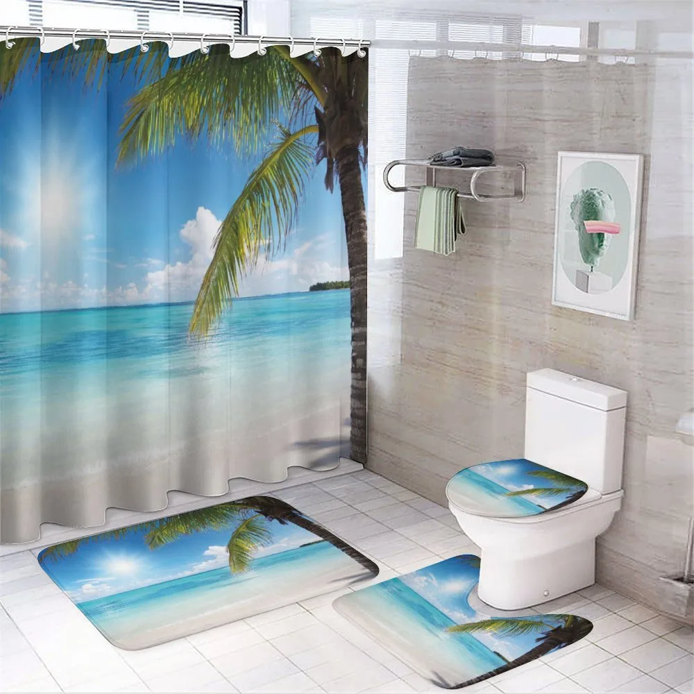 Tropical Seashore Palms — Your design